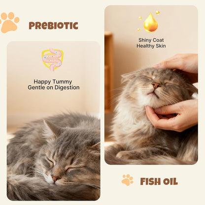 M-PETS Creamy Lickable Cat Treats – 4 Flavor Variety Pack, 20 Tubes of Healthy Squeeze up Snacks with Functional Nutrients for Hydration, Skin & Coat, and Digestive Health – Grain Free, High Protein4