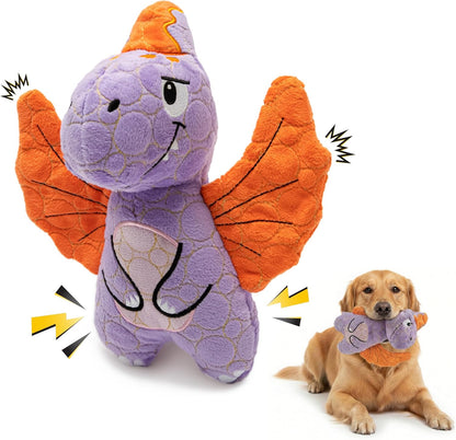 Bite Force Dog Toy - Large Durable & Strong Plush Orange Monster Dog Toy, Kevlar-Reinforced for Aggressive Chewers13