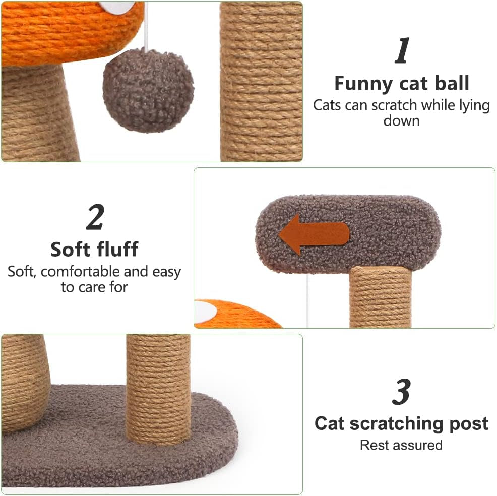 mushroom-cat-scratcher-post-with-sisal-rope-for-indoor-cats-natural-sisal-rope-tower-satisfies-claw-instincts-compact-for-small-cats-durable-stable