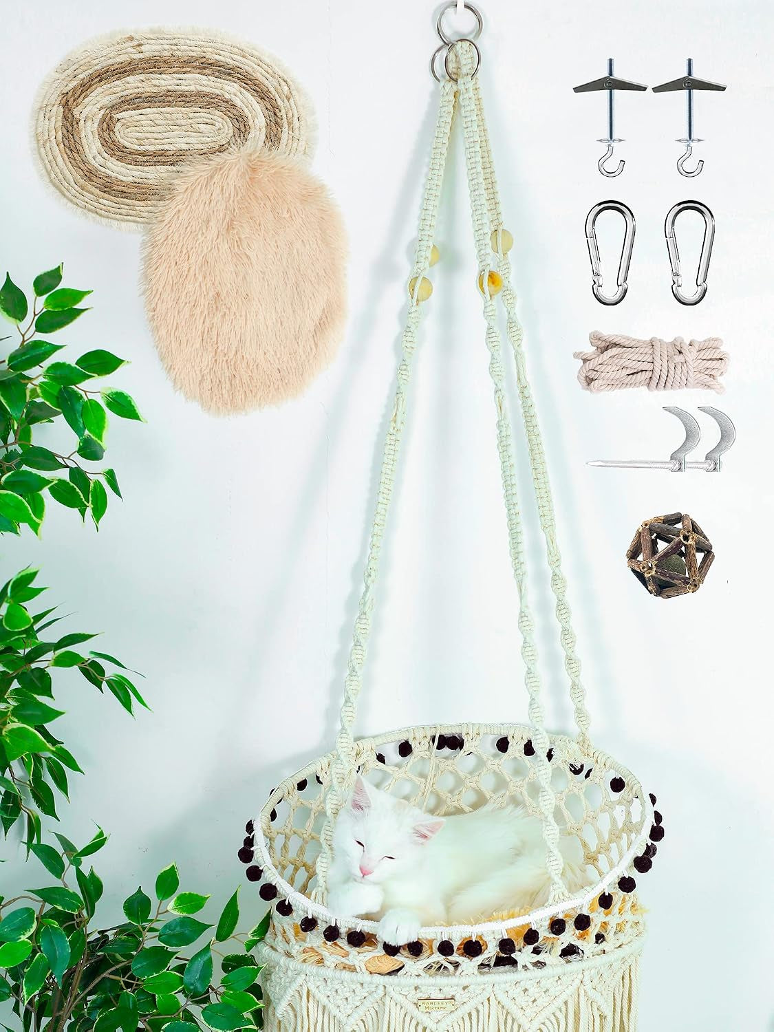 karceey-macrame-cat-hammock-hanging-cat-bed-for-wall-window-boho-swing-with-full-hardware-kit-nip-toy-stable-heavy-duty-design-for-large-senior-felines-up-to-60lbs