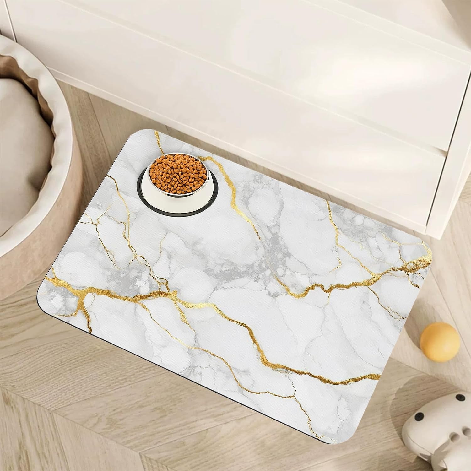 fish-boho-dog-food-mat-for-floors-ocean-absorbent-quick-dry-pet-feeding-mat-cat-dog-bowl-mats-for-food-and-water-non-slip-pet-accessories-supplies-12x20