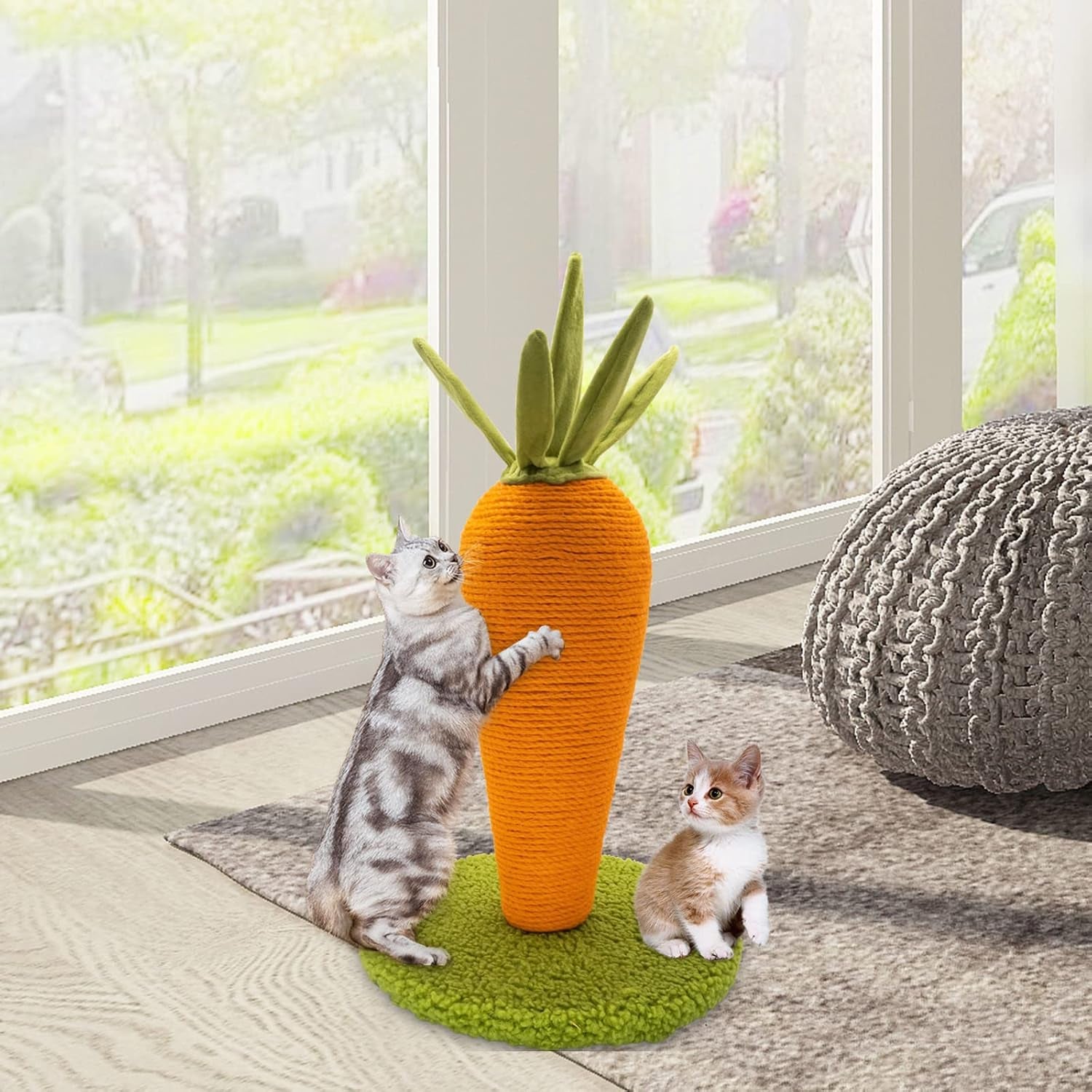 auscat-cat-scratching-post-cute-carrot-scratching-post-nature-sisal-cat-scratcher-for-indoor-cats-and-kittens