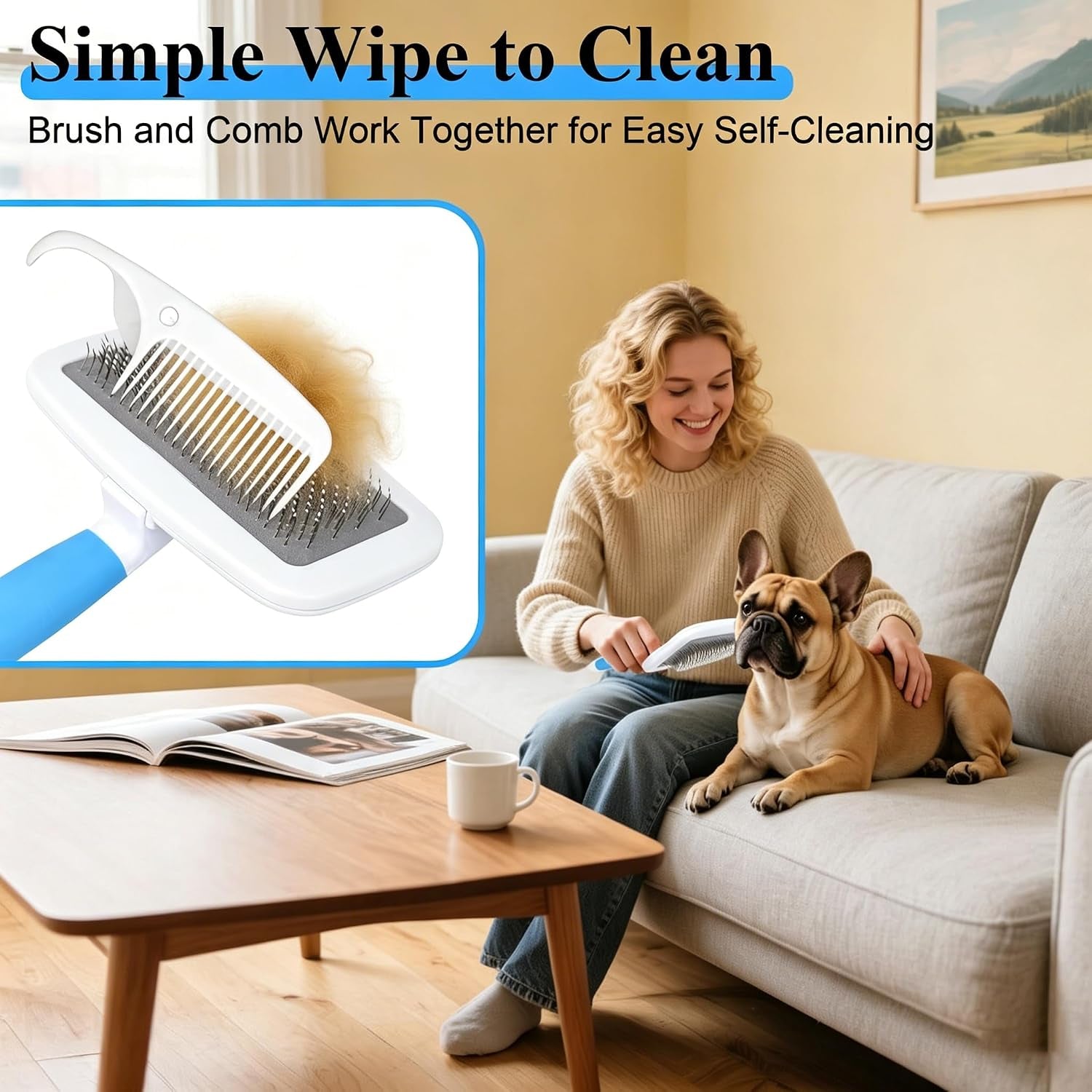 french-bulldog-brush-with-rounded-tip-skin-friendly-with-small-comb-for-effectively-remove-tangles-knots-and-mats-essential-french-bulldog-accessory