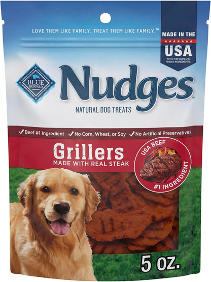Blue Buffalo Nudges Chicken Homestyle Natural Dog Treats, Pot-Pie-Inspired Recipe, Healthy Reward or Training Treat, Made in the USA with Real Chicken, No Artificial Preservatives, 16 Oz.11
