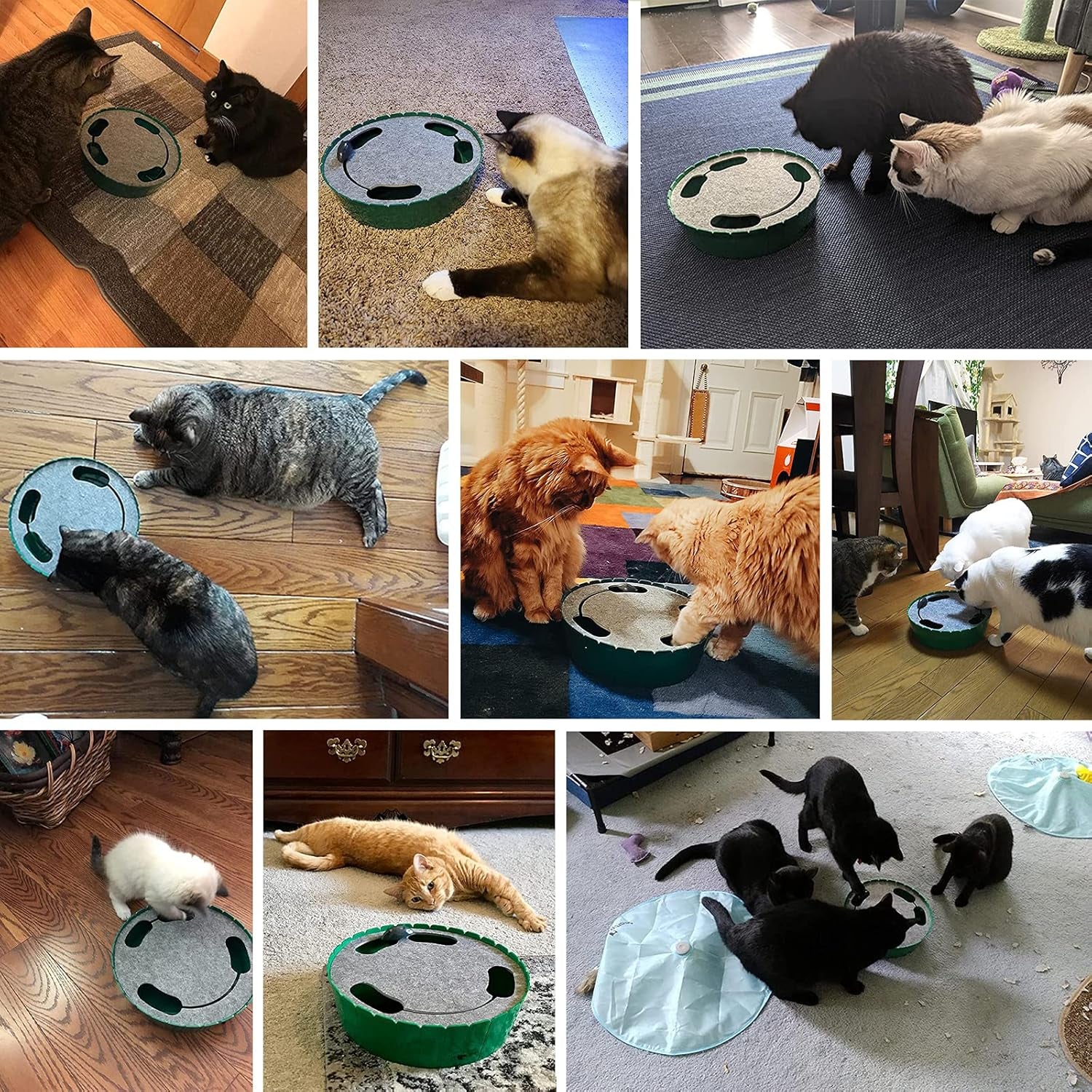 pawaboo-interactive-cat-toy-with-running-mouse-electronic-motion-cat-toy-automatic-teaser-for-indoor-cats-pop-and-play-hide-seek-cat-toys-hunting-mouse-for-pet-cat-kitten-play-fun-exercise-green