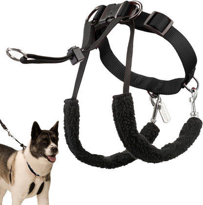 Sporn Head Halter for Dogs, No Pull Dog Harness, Durable Nylon Training Collar for Large Breeds, No Choke Design, Padded Restraints, Adjustable Fit, Easy On/Off, Black, Large13