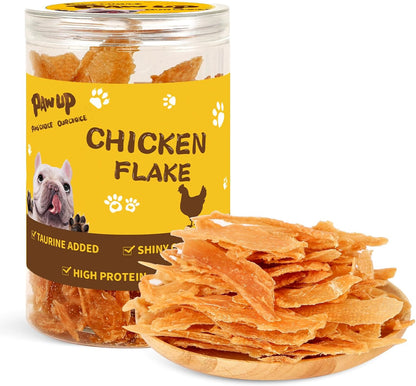 PAWUP Chicken Jerky Strips Dog Treats, Low Fat High Protein, Natural Chicken Dog Jerky, Training Treats for Small & Medium Dogs, 12.5 Oz9