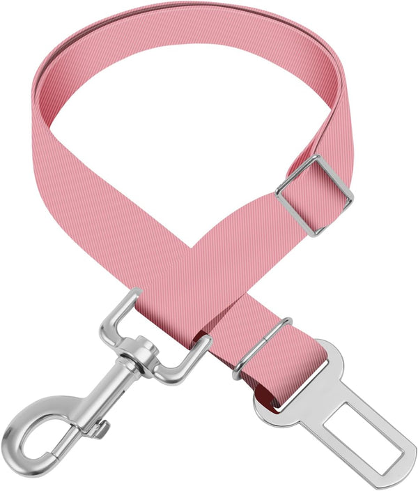 Adjustable Pet Cat and Dog Car Seat Belt，The Lanyard Is Flexible and Adjustable from 20 to 33 Inches (Floral)10