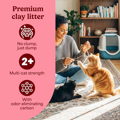 Fresh Step Non Clumping Cat Litter with Febreze Freshness, High-Absorbing Formula with Odor Control, 21 Lb. Bag6