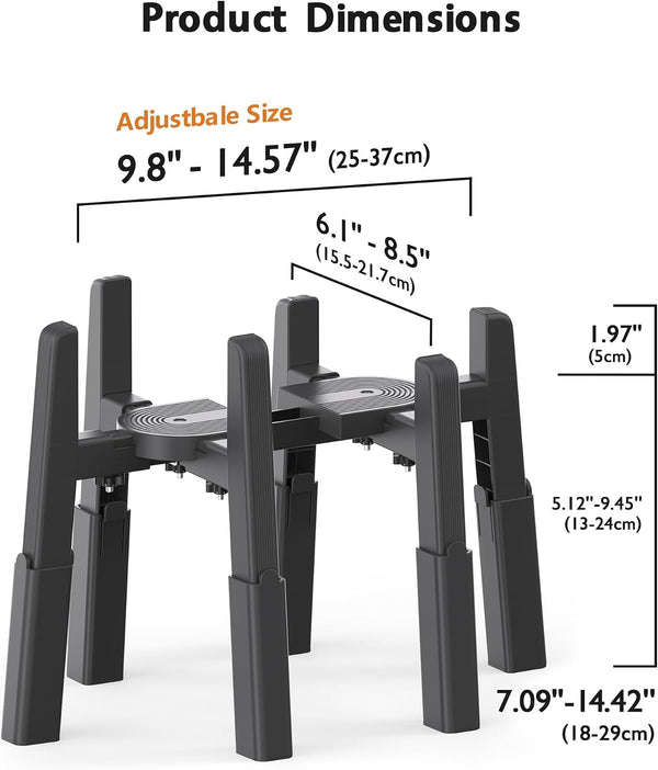 CZPET Dog Water Dispenser Stand, Pet Automatic Feeder Holder, Stand Only | Elevated Pet Water & Food Bowl for Medium Dogs, Stable and Anti-Slip Raised Bowl3