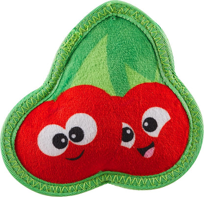 Outward Hound Tough Skinz Durable Squeaky Dog Toy with Two Tough Layers, Avocado, Green, Medium11