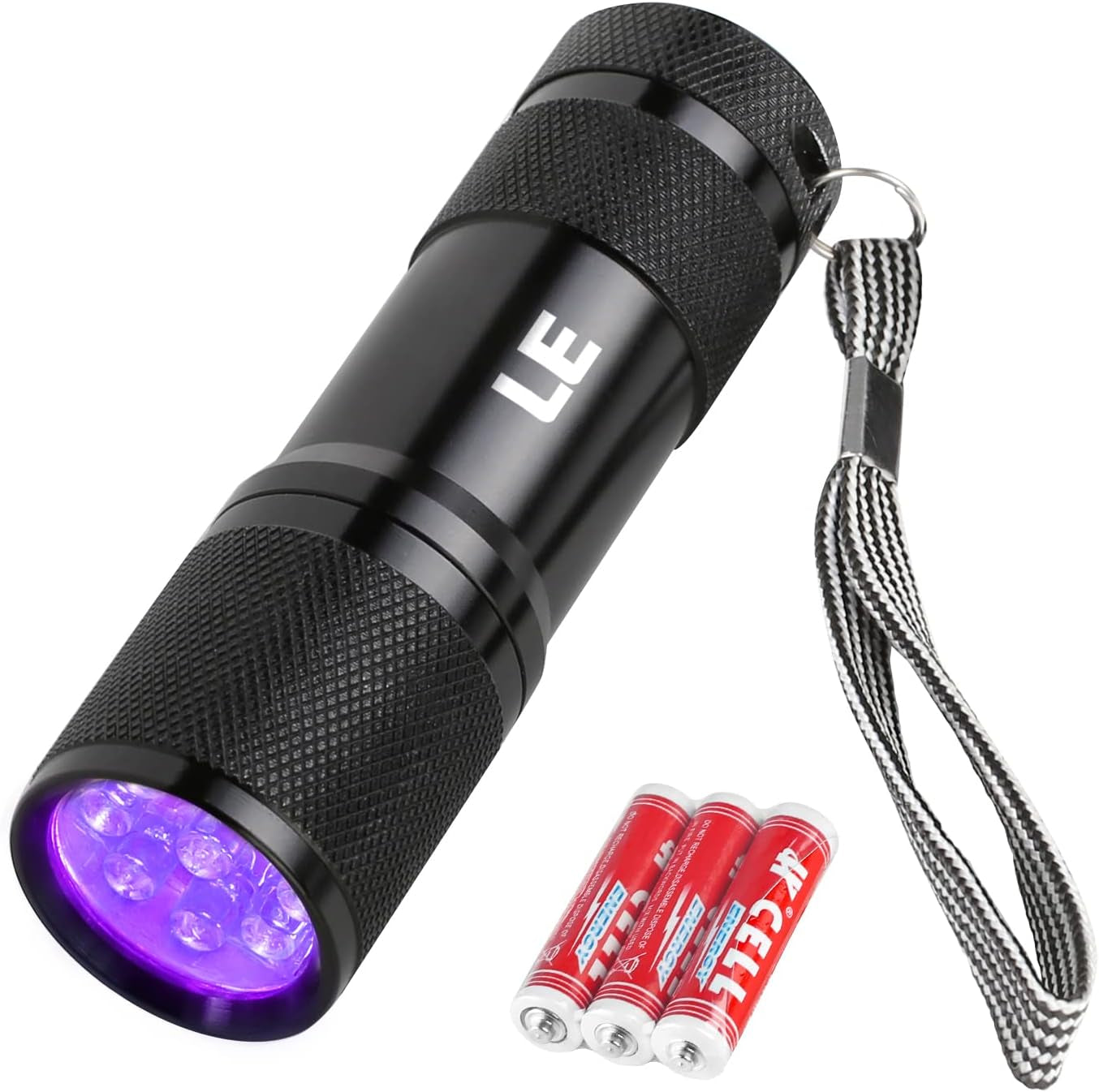 lighting-ever-uv-led-flashlight-9-led-395nm-blacklight-detector-blacklight-detector-for-pet-urine-stain-bed-bugs-and-more-3-aaa-batteries-included
