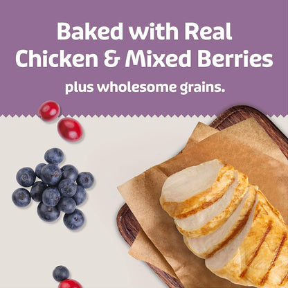 Blue Buffalo Soft & Chewy Health Bars, Baked with Real Chicken & Mixed Berries, Natural Dog Treats Enhanced with Vitamins and Minerals, 9 Oz. Bag3