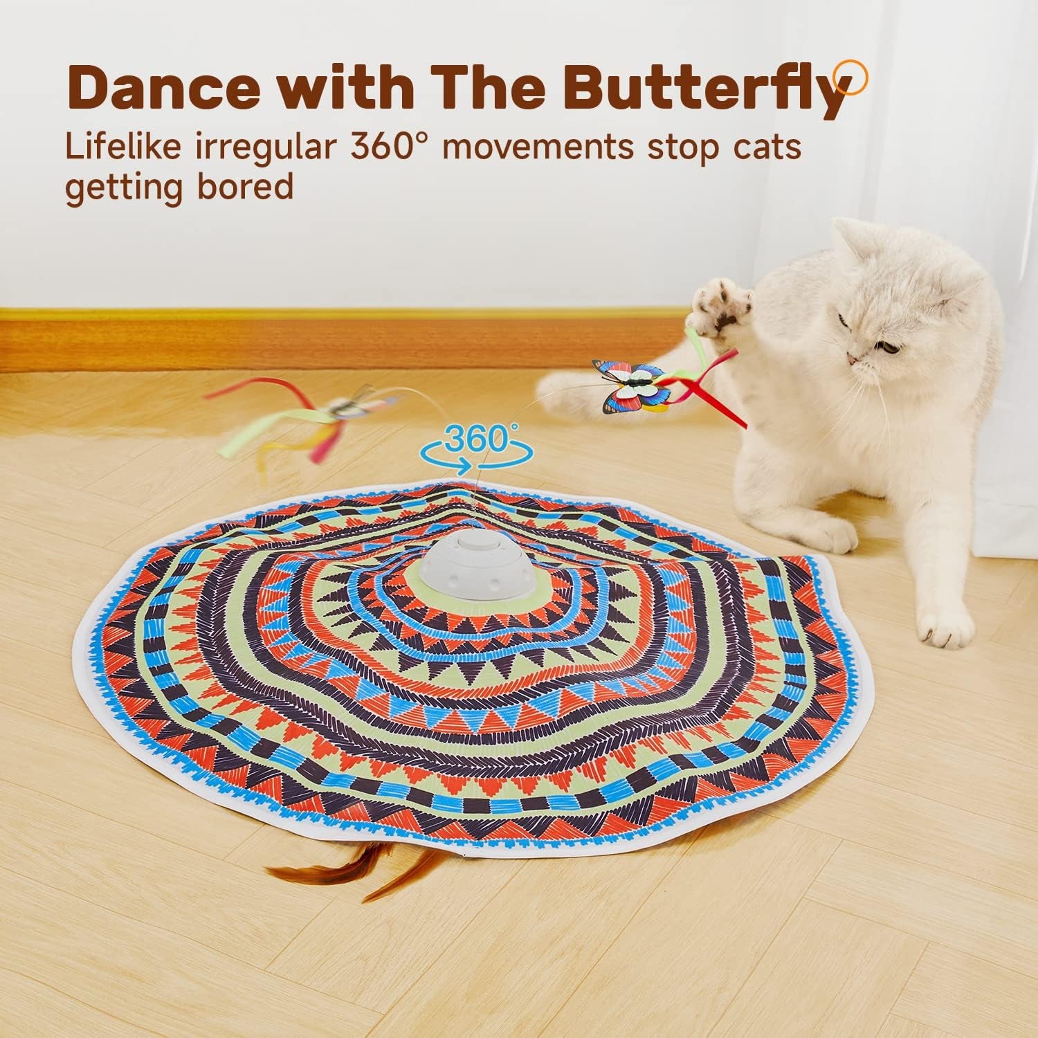 potaroma-cat-toys-chargeable-3in1-hide-and-seek-interactive-fun-automatic-fluttering-butterfly-moving-feather-kitten-wand-indoor-kitty-exercise-kicker-22-8-inch-cover-for-all-breeds