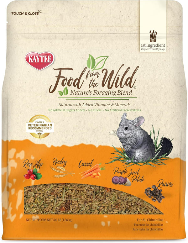 Kaytee Food from the Wild Chinchilla, 3 Pounds9