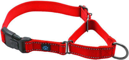 Max and Neo Nylon Martingale Collar - We Donate to a Dog Rescue for Every Collar Sold (Medium, Orange)17