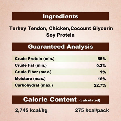 Afreschi Turkey Tendons Dog Treats, Braided Sticks, 3.5 Oz | Rawhide-Free Puppy Chews6