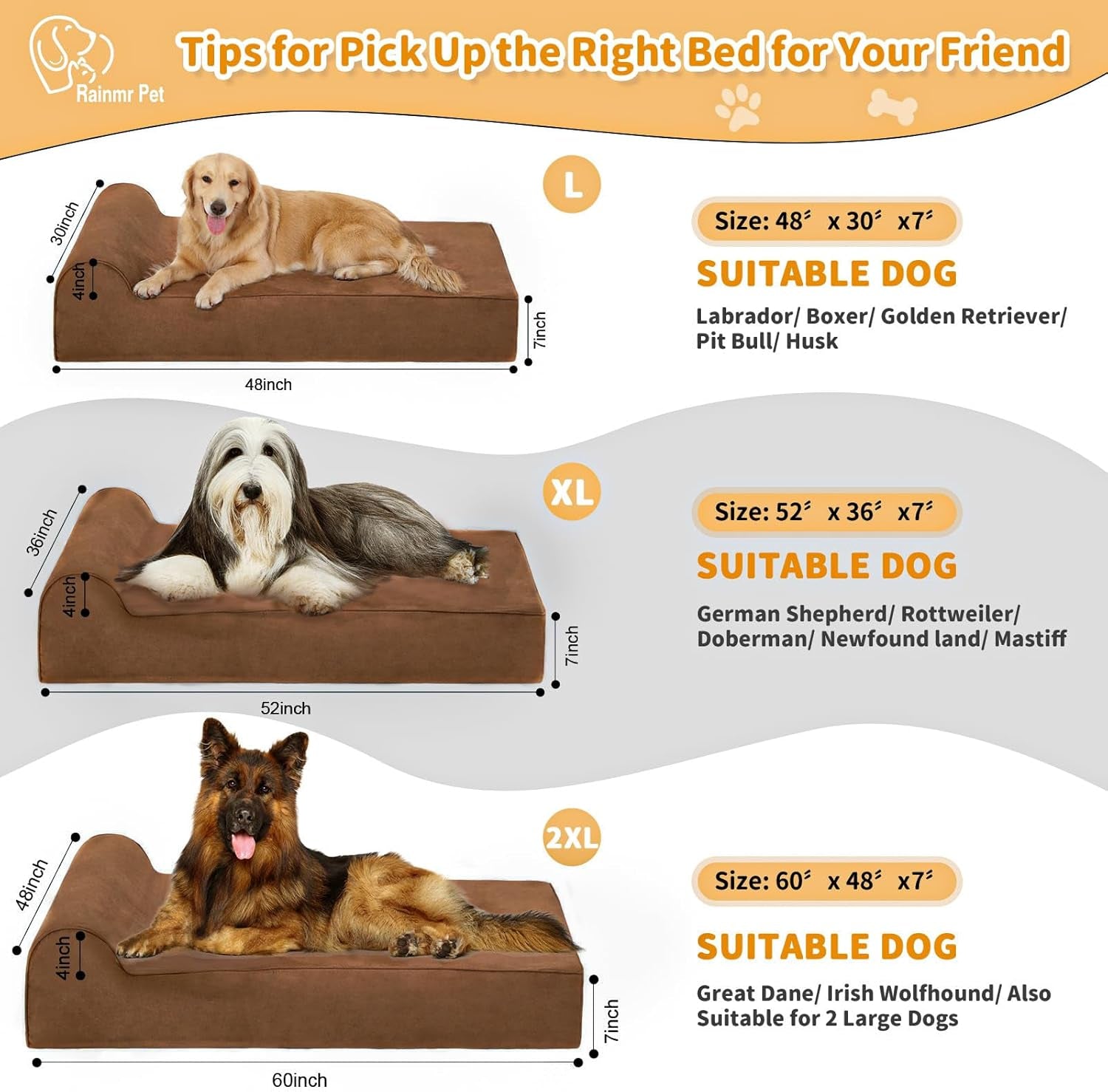 rainmr-orthopedic-dog-beds-for-large-dogs-7-memory-foam-dog-beds-with-waterproof-liner-durable-microsuede-cover-removable-and-washable-nonskid-bottom-60x48x7-xxl-chocolate