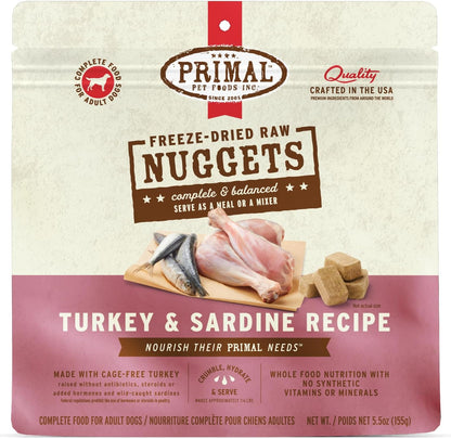 Primal Freeze Dried Dog Food Nuggets, Chicken; Complete Balanced Meal, Topper or Treat; Premium, Healthy, Grain Free, High Protein Raw Dog Food, 14 Oz | Complete & Balanced Nutrition, Meal, Topper or Treat, Grain-Free, High Protein, No Synthetic Vitamins & Minerals22