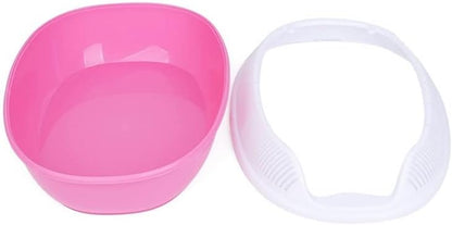 Dog Potty Training Toilet ﻿ Semi-Enclosed Cat Toilet Sand Basin Deodorizing Poop Supplies Super Extra Large Litter Box(Pink)2