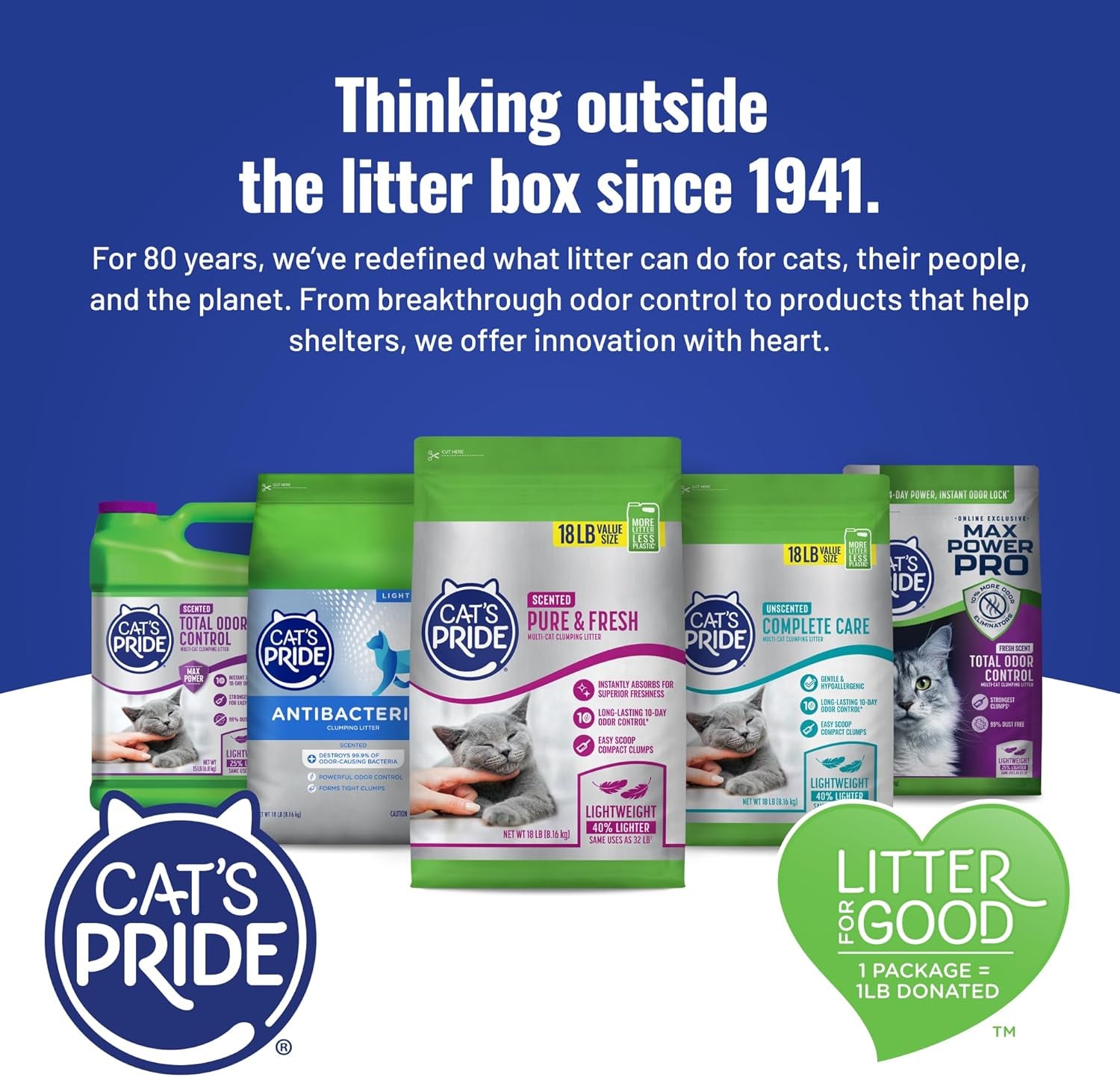 cats-pride-premium-lightweight-clumping-litter-pure-fresh-up-to-10-days-of-powerful-odor-control-multi-cat-scented-10-pounds
