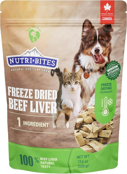 Nutri Bites Freeze Dried Salmon Dog and Cat Treats, 14 Oz9