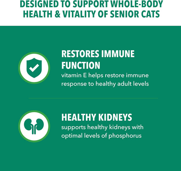IAMS Proactive Health Healthy Senior Dry Cat Food, Chicken Recipe, 7 Lb | Real Chicken, Antioxidants for Immune Health, Supports Vital Organs, Bones & Joints, Natural Fiber & Prebiotics, 0% Fillers3