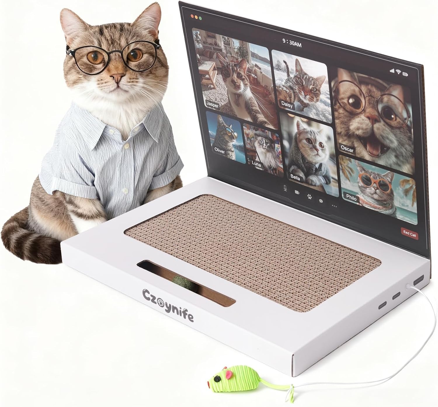 cat-laptop-scratcher-cat-scratcher-cardboard-interactive-toys-kitten-supplies-and-stuff-for-indoor-cats