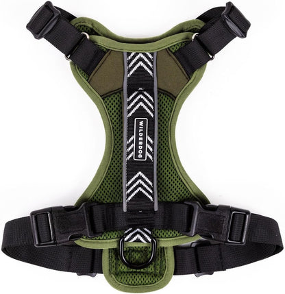 Wilderdog Lightweight Dog Harness with Reflective Straps - Medium - Huckleberry9