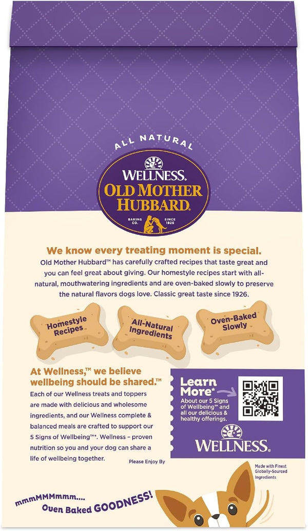 Old Mother Hubbard Wellness P-Nuttier Dog Biscuits, Natural, Training Treats, Peanut Butter Flavor, Mini Size, (20 Ounce Bag)8