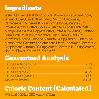 Pedigree Chopped Weight Management Wet Dog Food, Chicken, 13.2Oz, 12 Count | Real Chicken #1 Ingredient, Low Fat, 100% Complete & Balanced, Made in USA, Use as Topper or Serve Alone, Low Fat6