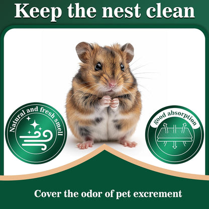 Sukh Hamster Bedding - Aspen Shavings Small Animal Pet Bedding | Aspen Bedding for Small Animals, Guinea Pigs, Rabbits, Hamsters, Gerbils, Chinchillas, Rats, Mice, Snakes & Hedgehogs, 14 OZ2