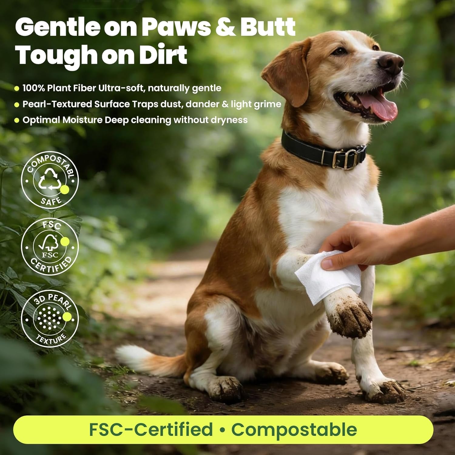 unscented-dog-wipes-cat-wipes-4x50-packs-hypoallergenic-ph-balanced-for-paws-body-eyes-ears-grooming-all-natural-plant-fiber-wipes-with-aloe-vitamin-e-pearl-texture