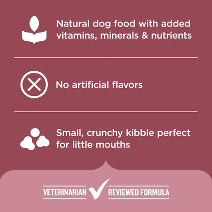 Nutrish Small Breed Dry Dog Food with Chicken, 5 Lb. Bag (Rachael Ray) | Suitable for Small Adult Dogs, Veterinarian Reviewed Formula, Made with No Artificial Flavors5