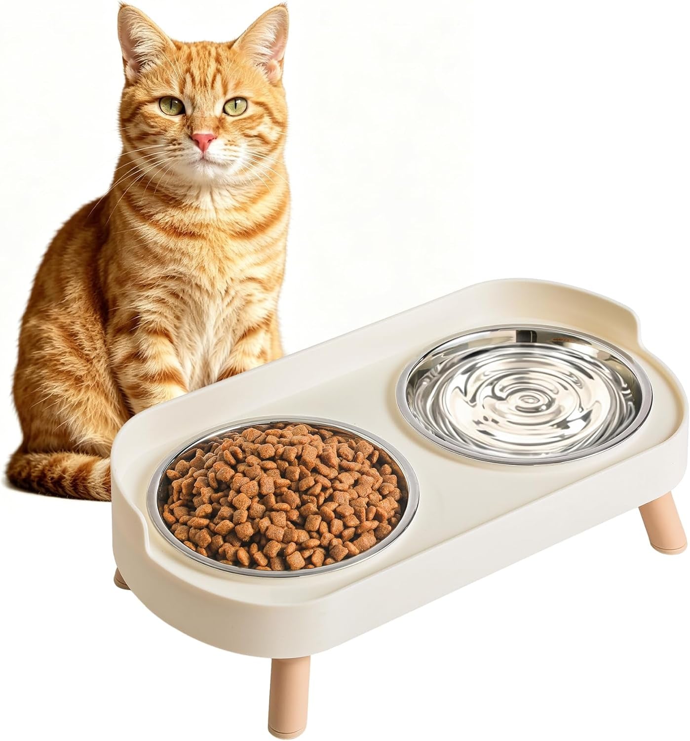 loejan-elevated-cat-bowls-set-raised-cat-food-and-water-bowl-set-with-non-slip-stand-pet-feeding-station-with-2-stainless-steel-bowls-with-splash-proof-guard