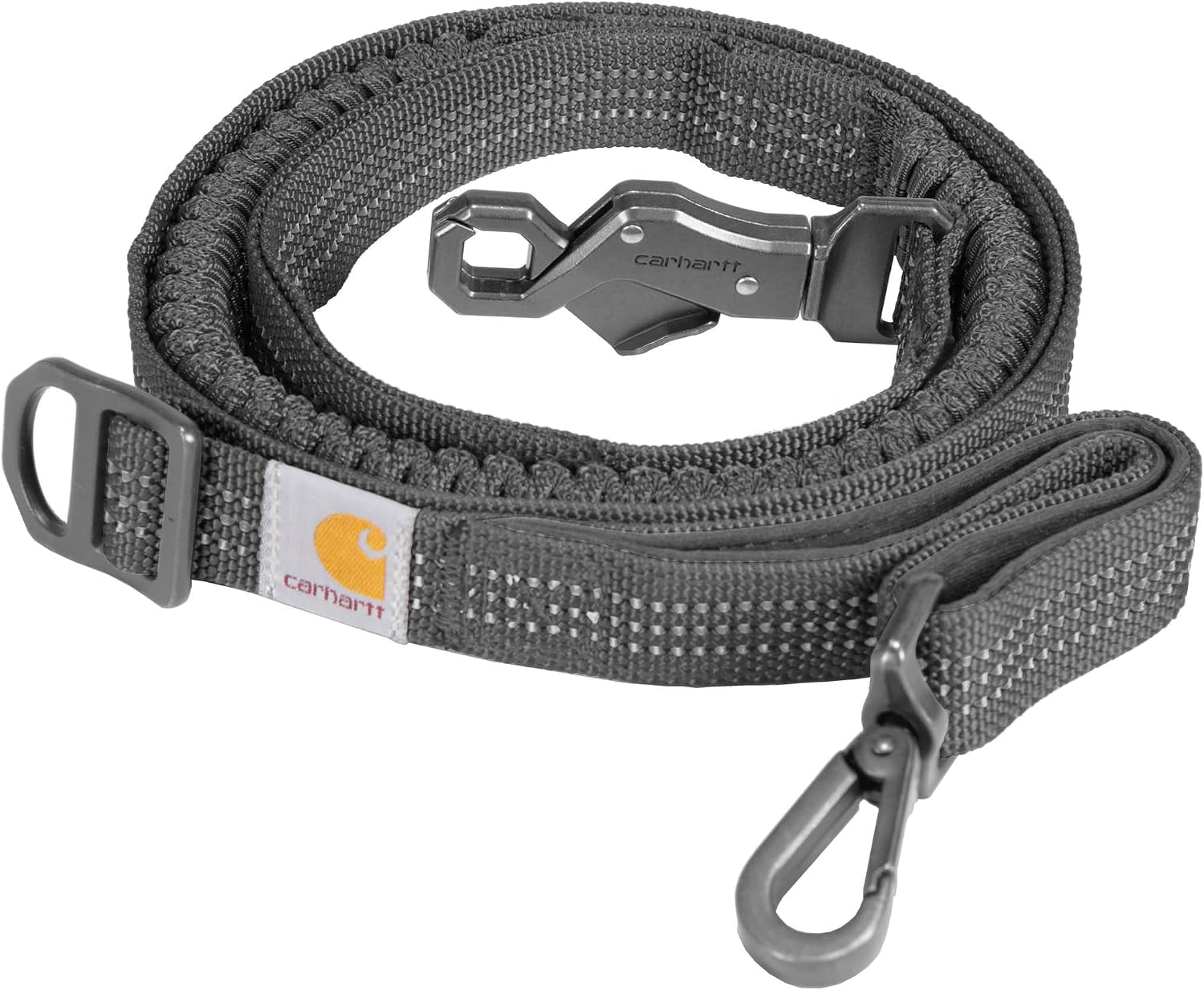 carhartt-pet-durable-nylon-webbing-shock-absorbing-leash-for-dogs-reflective-stitching-for-visibility-carhartt-brown-shock-absorbing-large