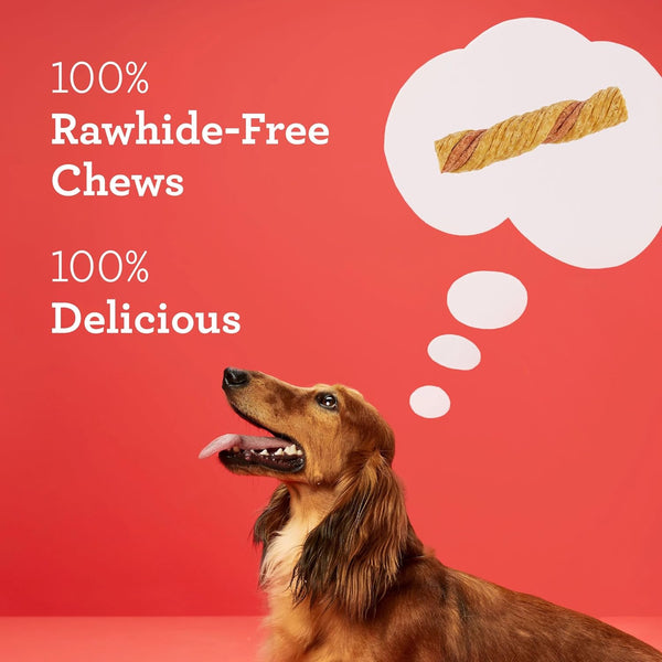 Dreambone Puffy Rolls Rawhide-Free Dog Treats with Real Protein, 8 Count | Daily Chew, Digests Safely and Completely, Made with Real Chicken and Veggies, for Adult Dogs10