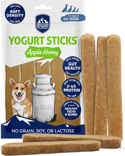 Himalayan Dog Chew Yogurt Sticks, Probiotic Treats, Peanut Butter, 5 Treats | Dog Chews with Prebiotics, Probiotics & Protein, Digestive Support, Lactose & Gluten Free, Natural Dog Treats for All Breeds10