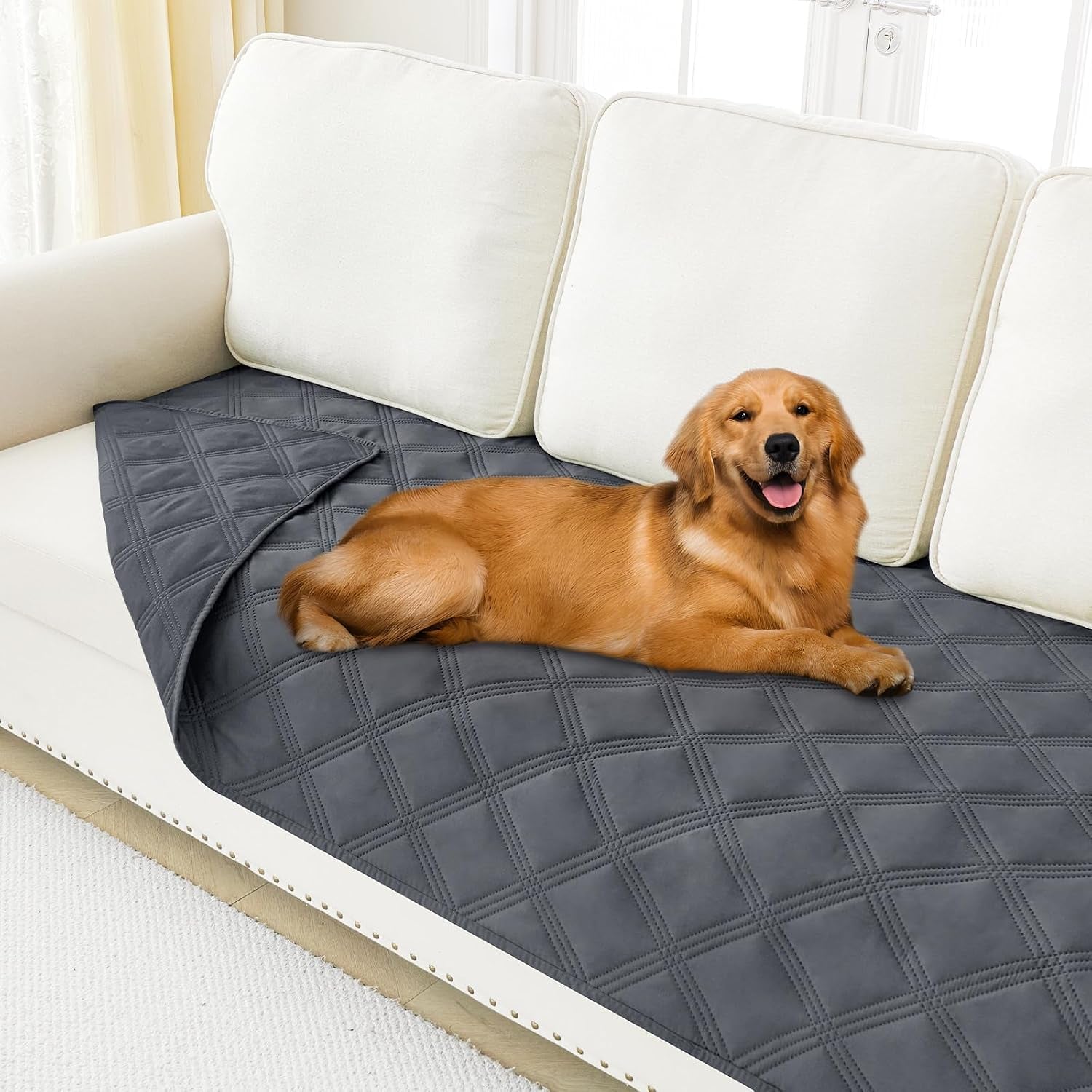 smiry-waterproof-dog-bed-cover-blanket-reversible-pet-blanket-soft-reversible-washable-leakproof-cats-dogs-couch-cover-for-sofa-couch-furniture-30x70-inch