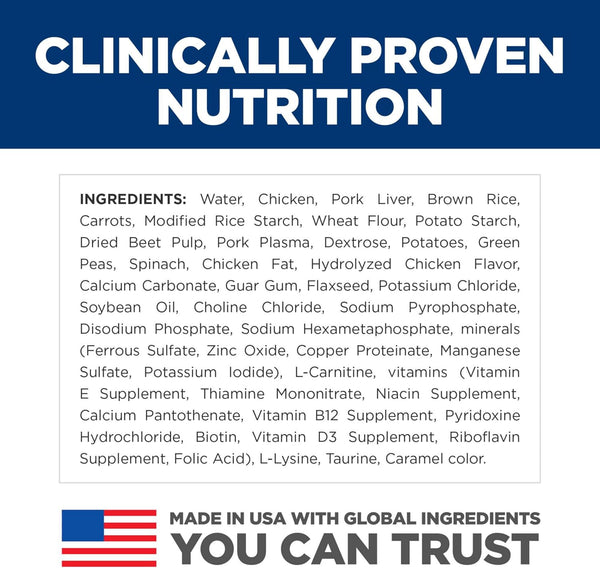 Hill'S Science Diet Adult 7+ Small & Mini Wet Dog Food | #1 Veterinarian Recommended, Chicken & Vegetables, 3.5 Oz. Trays, 12-Pack5