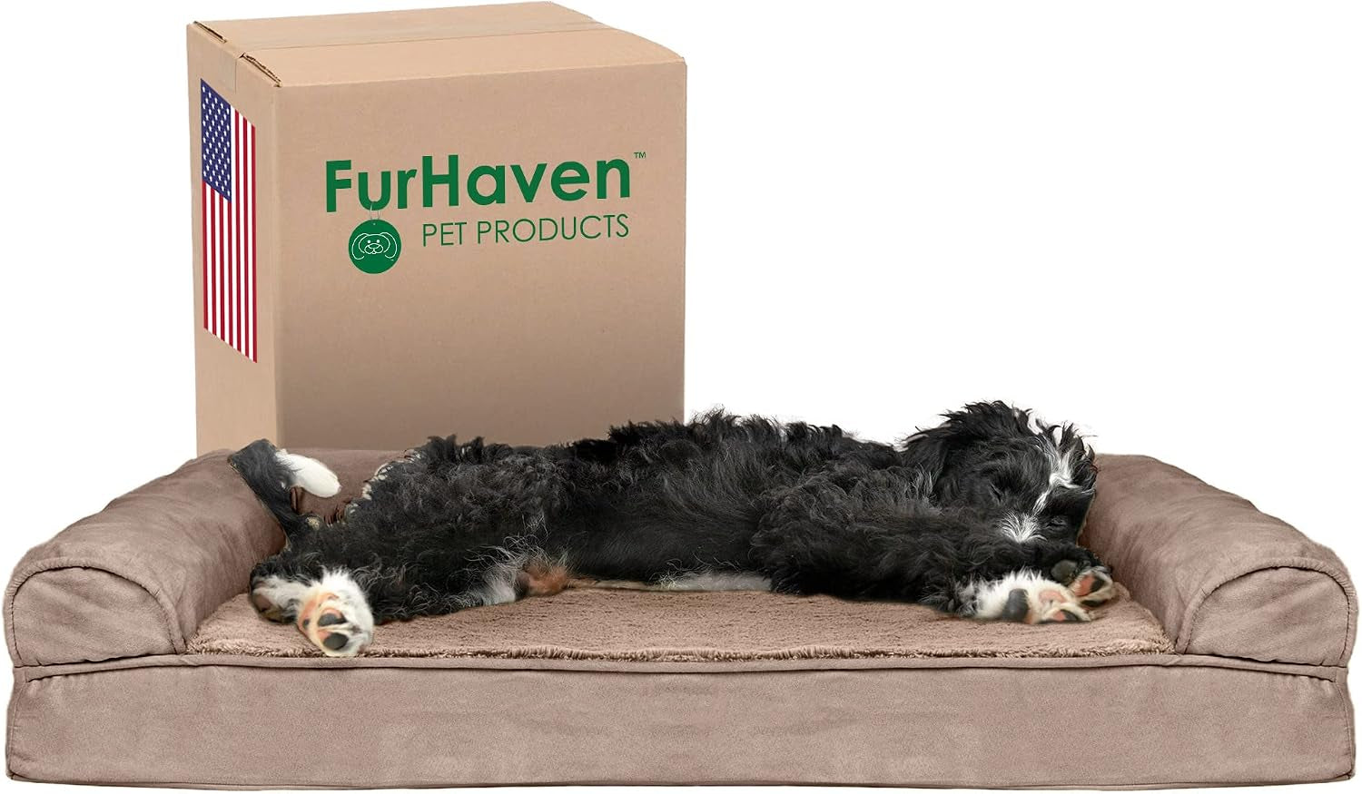 furhaven-orthopedic-dog-bed-for-large-dogs-sofa-style-with-cool-gel-top-foam-with-a-solid-orthopedic-foam-base-for-joint-support-removable-washable-cover-jumbo-xl-plush-suede-gray