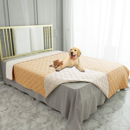 Ameritex Waterproof Dog Bed Cover Pet Blanket for Furniture Bed Couch Sofa Reversible38