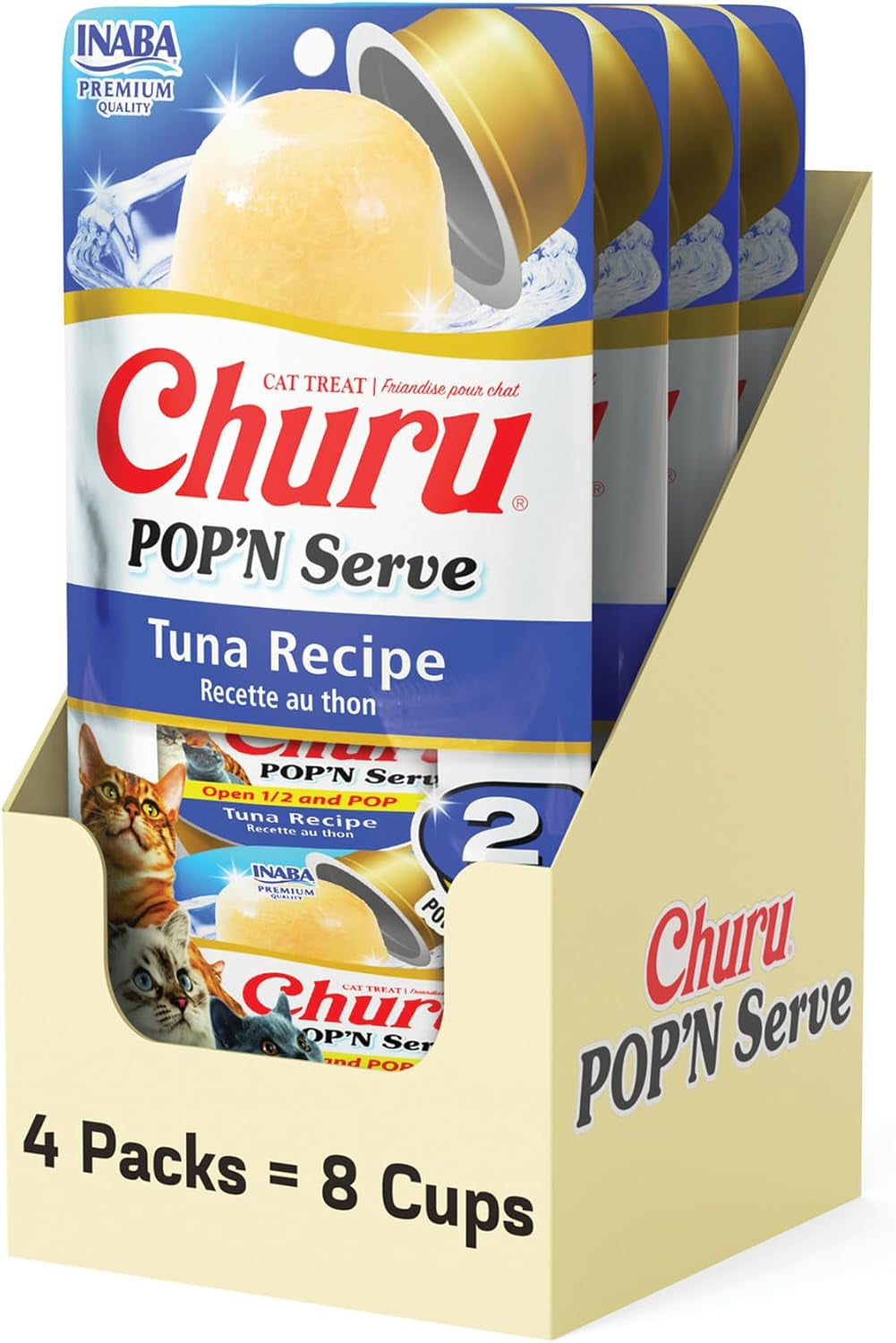 inaba-churu-popn-serve-lickable-cat-treats-tuna-variety-10ct-immune-support-90-moisture-16-calories-soft-jelly-easy-serve-cup-grain-free-10-x-1-2-oz-cups