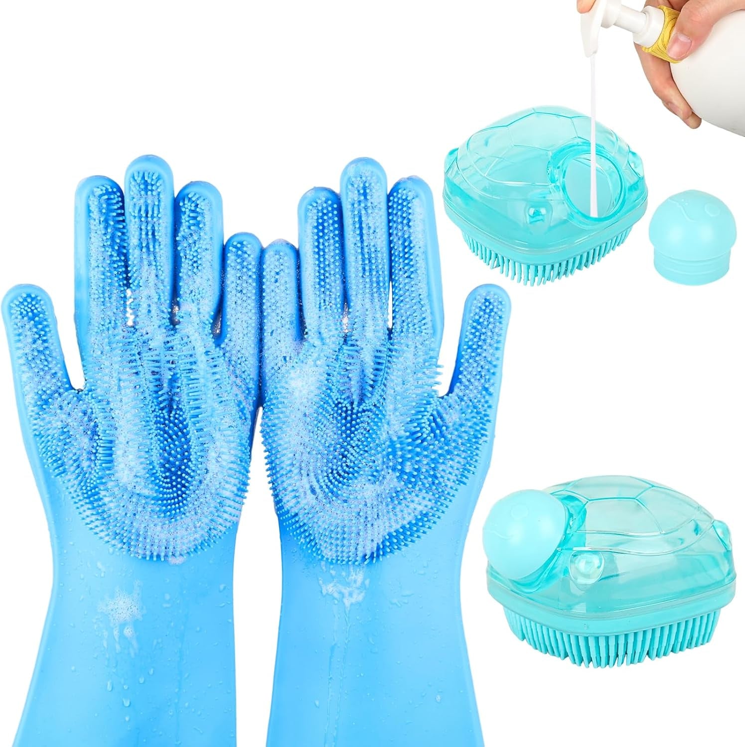 2pcs-dog-washing-gloves-and-dog-shampoo-brush-dog-bath-brush-that-can-add-dog-shampoo-dog-bath-supplies-dog-and-cat-bath-set