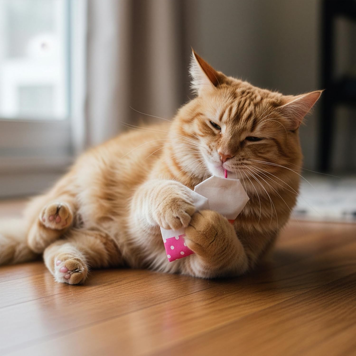 smartykat-2-count-tea-teazers-catnip-cat-toys-pink-orange-2-count