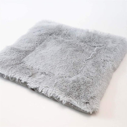 Gray Cat Litter Pet Mat Kennel Cat Pad Dual South Korea Velvet Long-Haired Cat Litter Mattress Pet Pad Nest Fall and Winter 61Cm X 51 Cm3