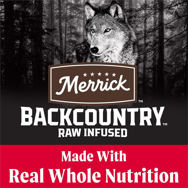 Merrick Backcountry Grain Free Dry Adult Dog Food Kibble with Freeze Dried Raw Pieces, Great Plains Red Recipe - 20.0 Lb. Bag2