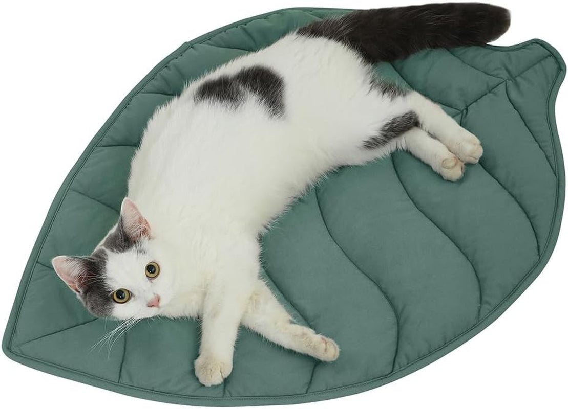 letalong-31-x-25-inch-leaf-shaped-cotton-cat-bed-pad-warming-cat-mat-pet-warming-pad-for-cats-warmer-mat-for-feral-and-indoor-cats-2025-enlarged-and-thickened-leaf-beds