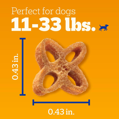 Pedigree Dentastix Chewy Chunx Small Dog Dental Treats, Chicken, 13.5 Oz | Chewy Texture Reduces Plaque, Cleans Teeth & Supports Gum Health, No Added Sugar, Low Fat under 25 Calories per Treat5