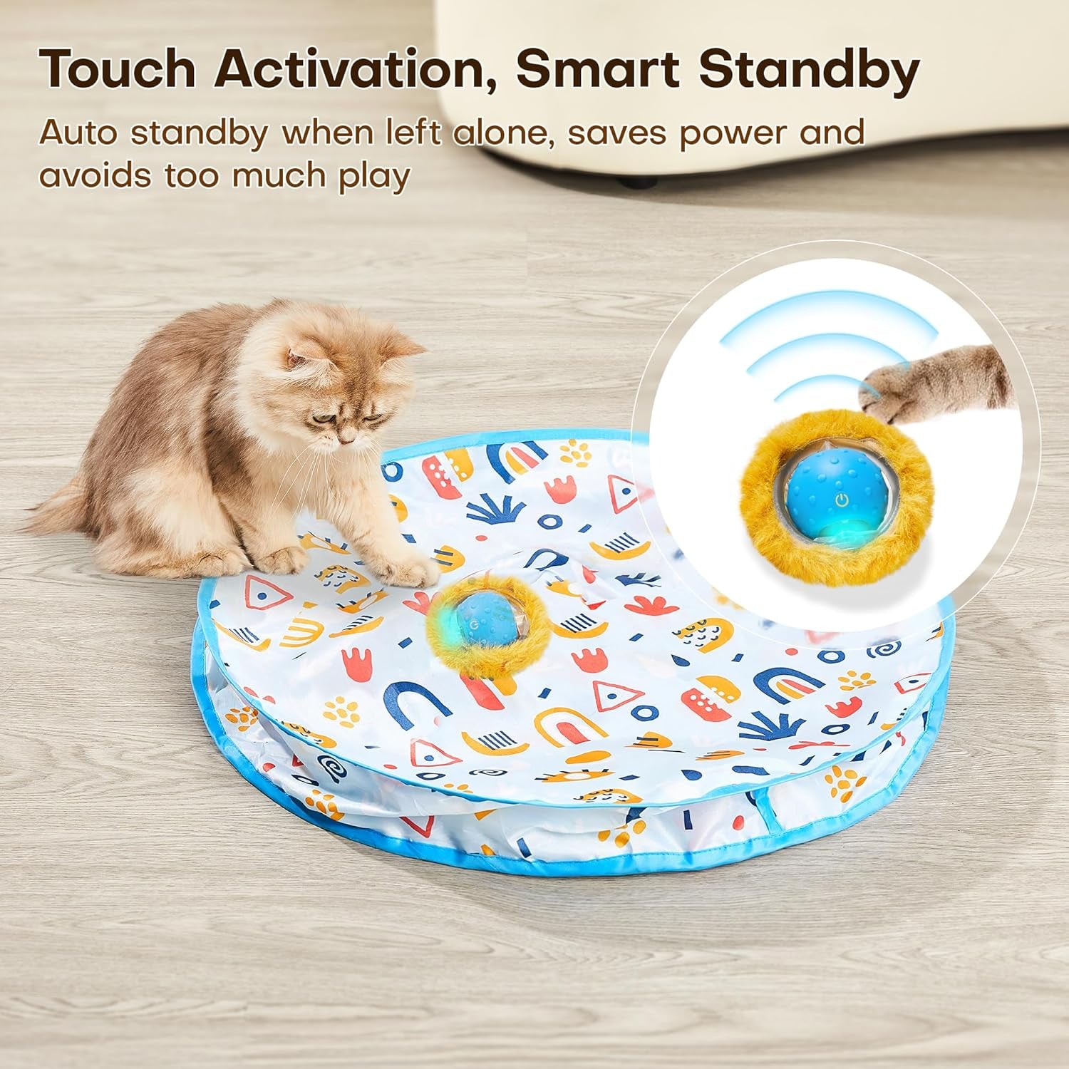 potaroma-interactive-cat-toys-fast-moving-ball-in-play-mat-automatic-motion-activated-ball-hide-and-seek-for-indoor-exercise-kicker-animal-squeaky-28-inch-mat-automatic-motion-activated-ball-hide-and-seek-for-indoor-exercise-kicker-animal-squeaky-28-inch-mat